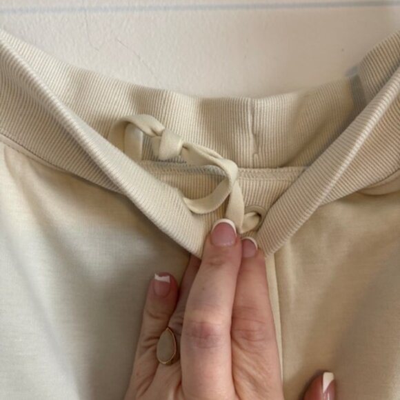 VRST drawstring joggers - cream color size XXL NWT - Picture 5 of 6